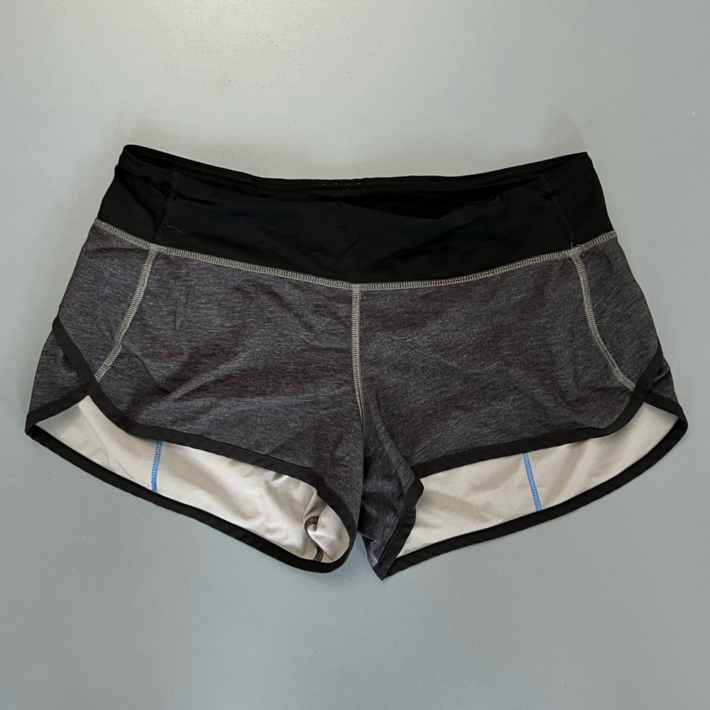 Gray Speed Up Shorts Size 6